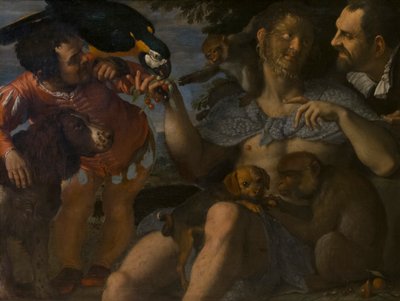 Arrigo Peloso, Pietro Matto e Amon Nano da Agostino Carracci