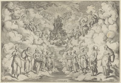 Armonia delle sfere da Agostino Carracci