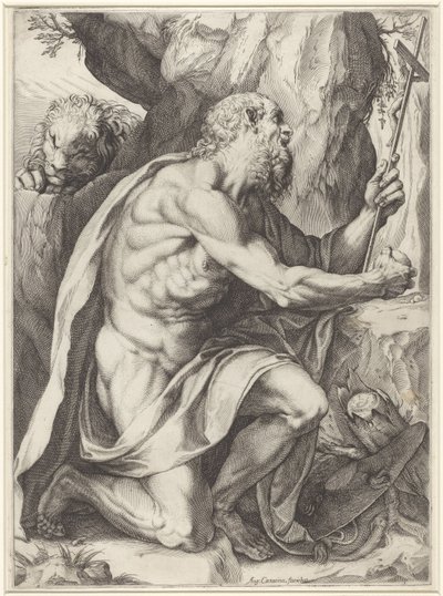 San Girolamo da Agostino Carracci