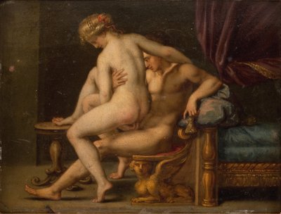 Nudità con uomo e donna da Agostino Carracci