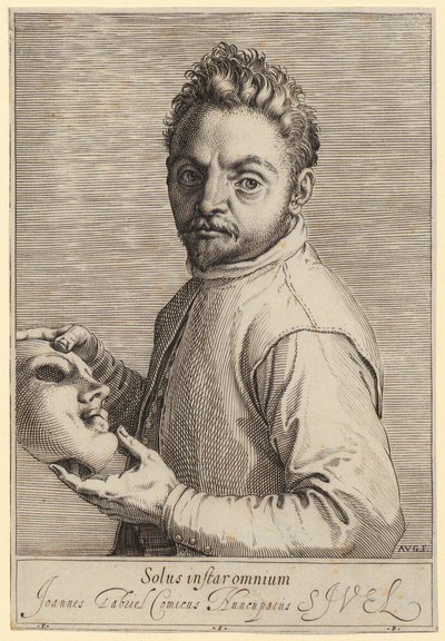 Ritratto di Giovanni Gabrielli, detto «Il Sivello» da Agostino Carracci