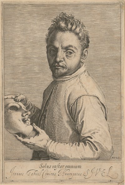 Ritratto di Giovanni Gabrielli, detto «Il Sivello» da Agostino Carracci