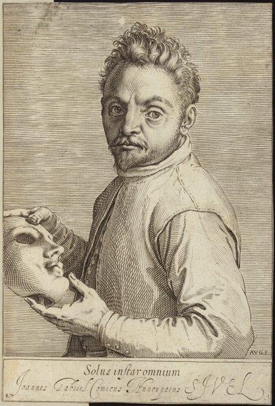 Ritratto di Giovanni Gabrielli da Agostino Carracci