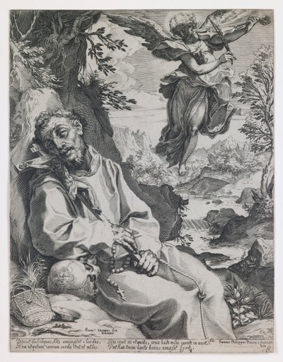 San Francesco consolato dall