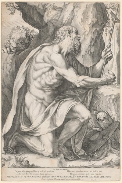 San Girolamo da Agostino Carracci