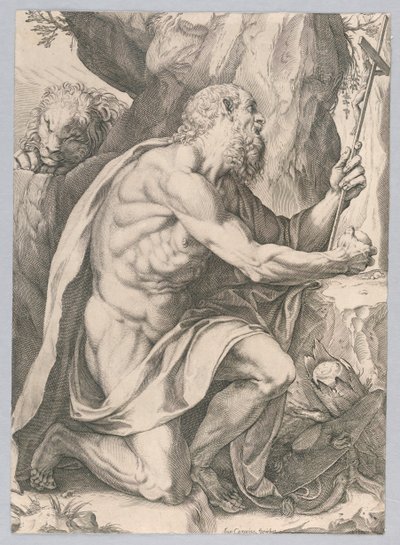 San Girolamo da Agostino Carracci