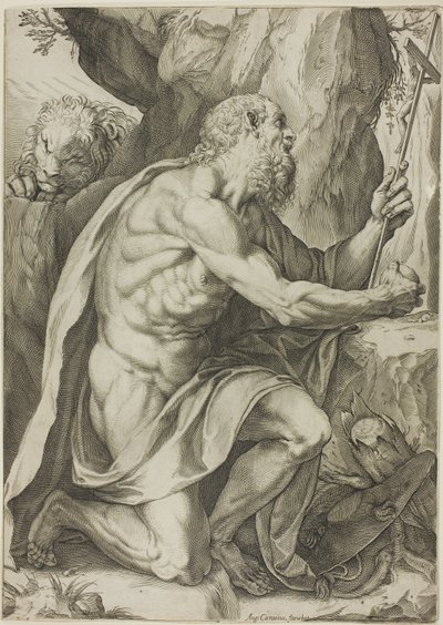 San Girolamo in Penitenza da Agostino Carracci