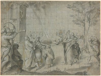 Il sacrificio di Pelia a Nettuno da Agostino Carracci