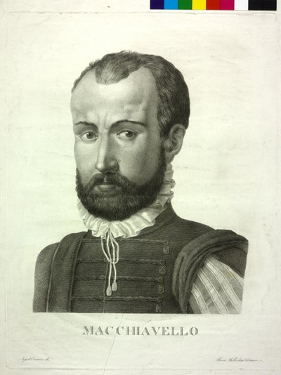Niccolò Machiavelli da Agostino Comerio