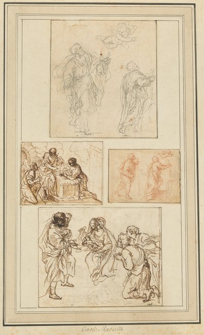 Studi di un Apostolo Guidato da un Angelo e l