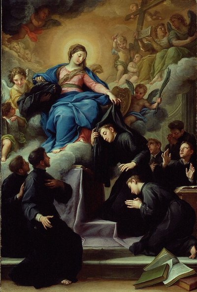 La Madonna con i sette fondatori dell