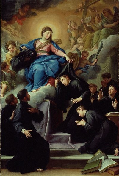 La Madonna con i sette fondatori dell