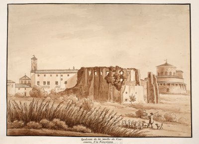Ippodromo della famiglia di Costantino, Via Nomentana, 1833 da Agostino Tofanelli