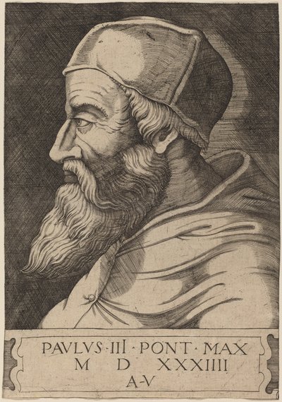 Papa Paolo III da Agostino dei Musi