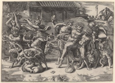 La Marcia di Sileno da Agostino dei Musi