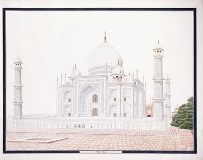Il Taj, c. 1815 da Agra School