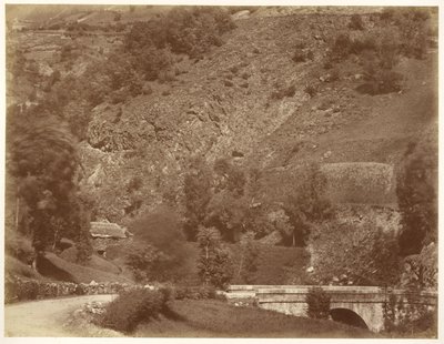 Pont Sur la Route de Bigorre (Coup de Vent) da Aimé Civiale