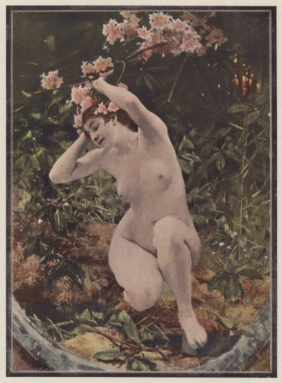 Driade, ninfa degli alberi della mitologia greca da Aimé Nicolas Morot