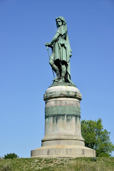 Statua colossale di Vercingetorige da Aime Millet