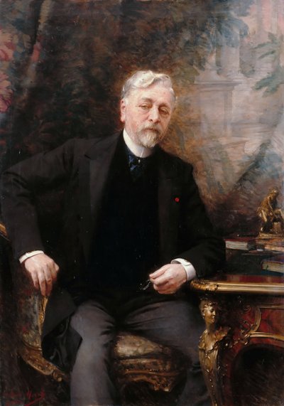 Ritratto di Gustave Eiffel 1832-1923 da Aimé Nicolas Morot