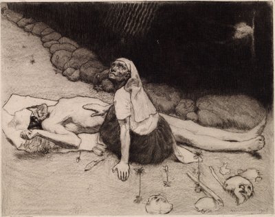 La madre di Lemminkäinen da Akseli Gallen-Kallela