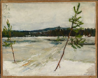 Sentiero sul ghiaccio da Akseli Gallen-Kallela