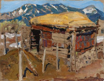 Capanno nei monti Taos da Akseli Gallen-Kallela