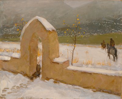 La Porta di Taos da Akseli Gallen-Kallela