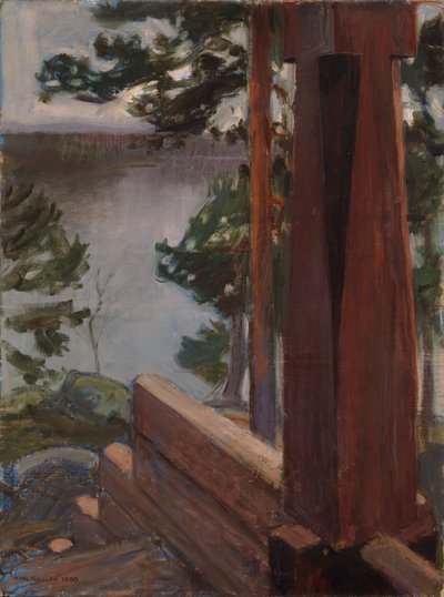 Il portico di Kalela da Akseli Gallen-Kallela
