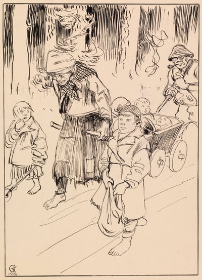 Il reggimento Rajamäki da Akseli Gallen-Kallela