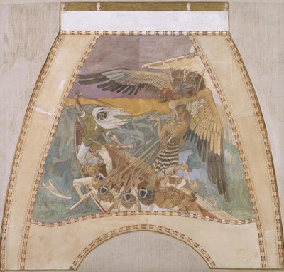 La difesa del Sampo, c. 1900 da Akseli Gallen Kallela