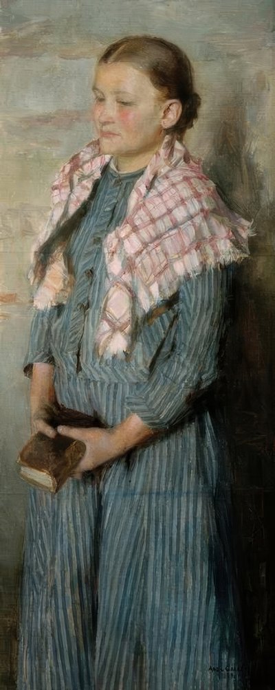 Ragazza della chiesa da Akseli Valdemar Gallen Kallela