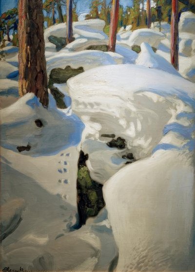Grotta del lince da Akseli Valdemar Gallen Kallela