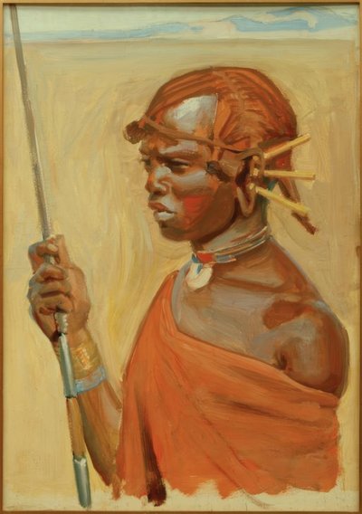 Ritratto di Goia Gidogo da Akseli Valdemar Gallen Kallela