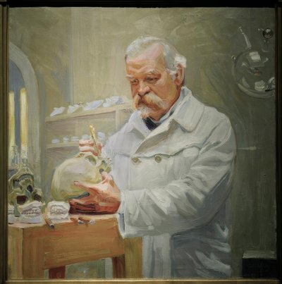 Ritratto di Matti Äyräpää da Akseli Valdemar Gallen Kallela