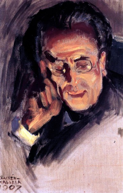 Ritratto di Gustav Mahler, 1907 da Akseli Valdemar Gallen Kallela