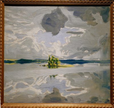 Nuvole sopra un lago da Akseli Valdemar Gallen Kallela