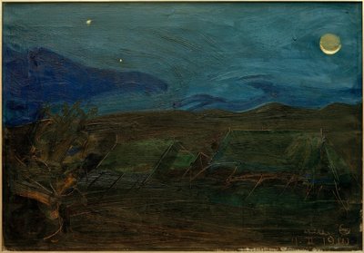 Tende al chiaro di luna da Akseli Valdemar Gallen Kallela