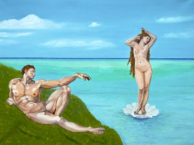 Il sogno di Adamo: Venere, 2023 da Akturk Yasemin
