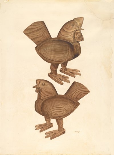 Gallo e gallina da Al Curry
