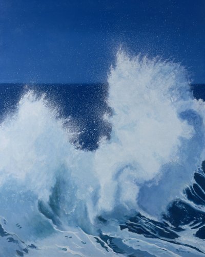 Due piccole onde che si infrangono, 1989 da Alan Byrne
