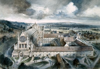 Abbazia di Byland, 1539 da Alan Ernest Sorrell