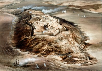 Castello di Pendennis, XVI secolo, c. 1960 da Alan Ernest Sorrell
