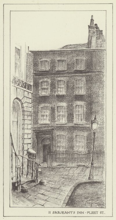 11, Serjeants Inn, Fleet Street da Alan Stapleton