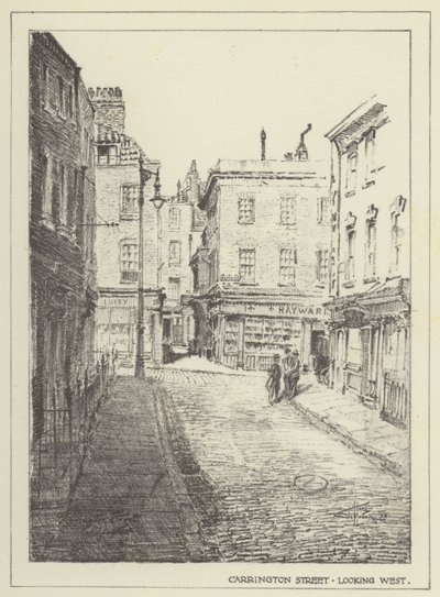 Carrington Street, guardando a ovest da Alan Stapleton
