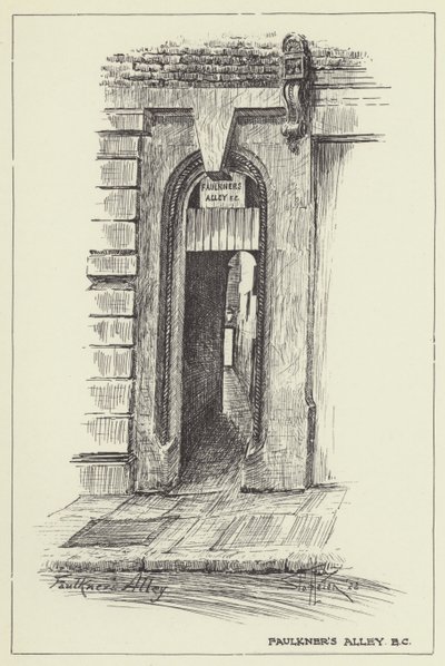 Faulkners Alley, EC da Alan Stapleton