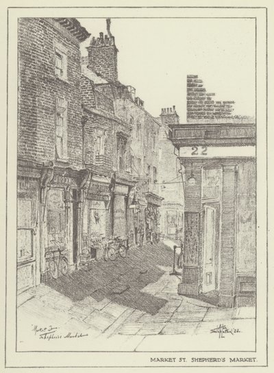 Market Street, Shepherds Market da Alan Stapleton