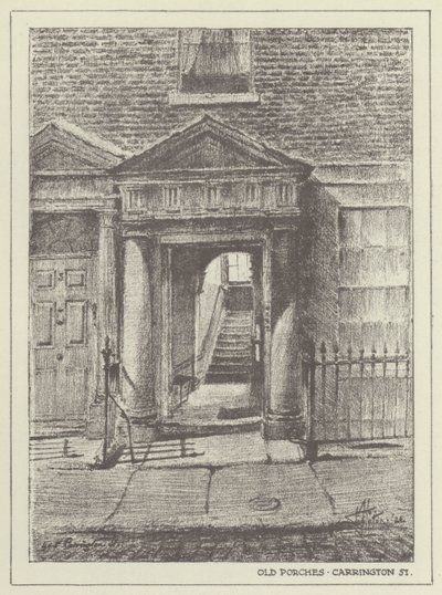 Vecchi Portici, Carrington Street da Alan Stapleton