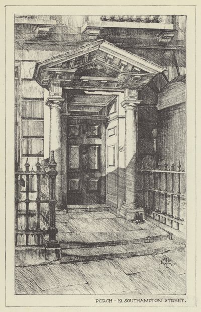 Portico, 19, Southampton Street da Alan Stapleton