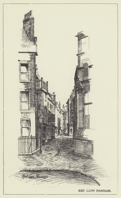 Passaggio del Leone Rosso da Alan Stapleton